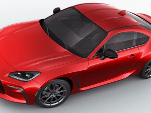 toyota gr 86 2022 with interior 3D Model