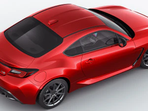 toyota gr 86 2022 with interior 3D Model