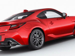 toyota gr 86 2022 with interior 3D Model