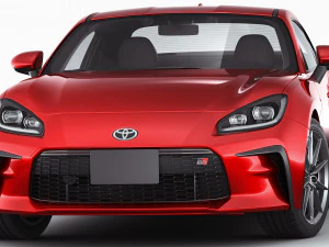 toyota gr 86 2022 with interior 3D Model