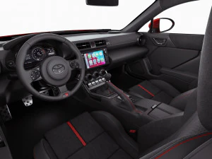 toyota gr 86 2022 with interior 3D Model