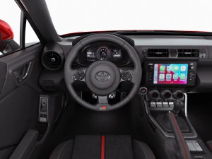 toyota gr 86 2022 with interior 3D Model