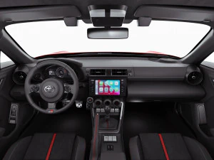 toyota gr 86 2022 with interior 3D Model