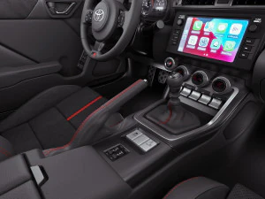 toyota gr 86 2022 with interior 3D Model