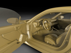 toyota gr 86 2022 with interior Model 3D