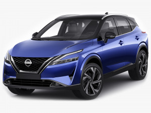 nissan qashqai 2022 3D Модель