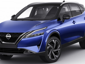 nissan qashqai 2022 3D Модель