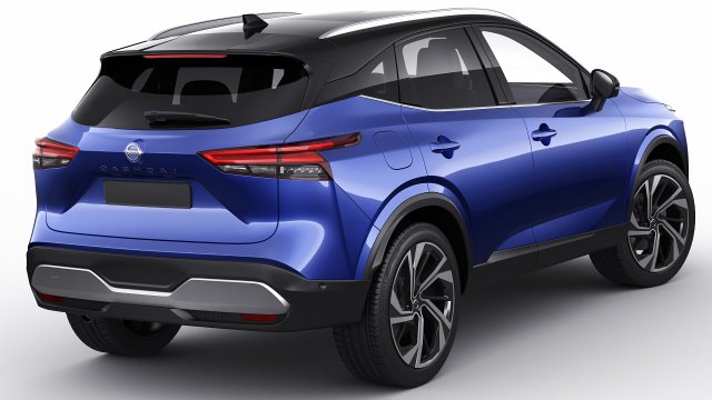 nissan qashqai 2022 3D Model in SUV 3DExport