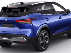 nissan qashqai 2022 3D Модель