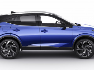 nissan qashqai 2022 3D Модель