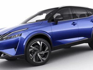 nissan qashqai 2022 3D Model