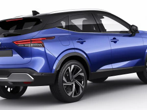 nissan qashqai 2022 3D Model