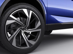 nissan qashqai 2022 3D Model