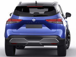 nissan qashqai 2022 3D Модель