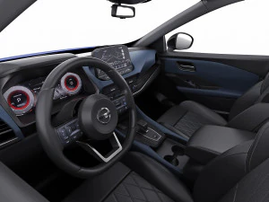 nissan qashqai 2022 3D Model