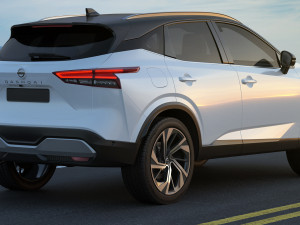 nissan qashqai 2022 3D Модель