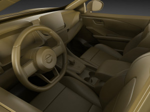 nissan qashqai 2022 3D Модель
