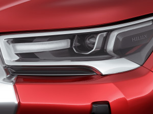 toyota hilux 2021 double cab 3D 모델