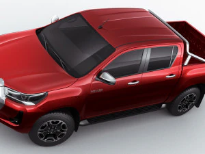 toyota hilux 2021 double cab 3D Model