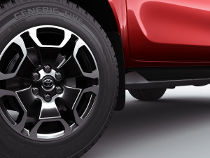 toyota hilux 2021 double cab 3D 모델