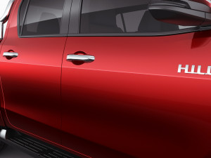 toyota hilux 2021 double cab 3D 모델