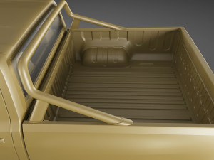 toyota hilux 2021 double cab 3D 모델