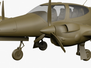 Diamond da42 3D Model