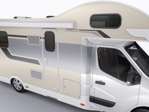 renault master motorhome ahorn canada ae 3D Model
