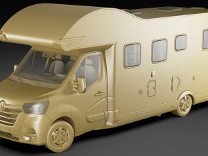 renault master motorhome ahorn canada ae 3D Model