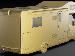 renault master motorhome ahorn canada ae 3D Model