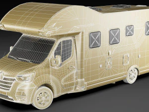 renault master motorhome ahorn canada ae 3D Model