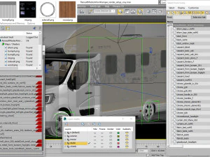 renault master motorhome ahorn canada ae 3D Model