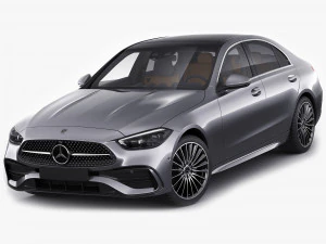 mercedes-benz classe c amg-line 2021 Modelo 3D