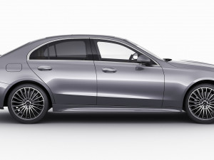 mercedes-benz c-class amg-line 2021 Modelo 3D