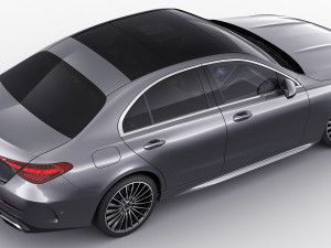 mercedes-benz c-class amg-line 2021 Modelo 3D