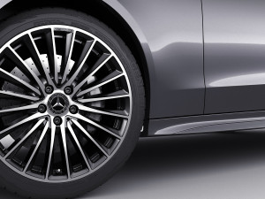 mercedes-benz c-class amg-line 2021 Modelo 3D