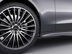 mercedes-benz c-class amg-line 2021 3D Model