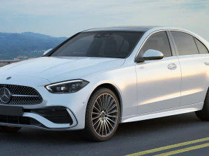 mercedes-benz c-class amg-line 2021 3D Model