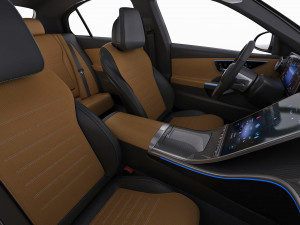 mercedes-benz c-class amg-line 2021 Modelo 3D