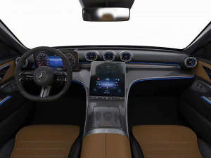 mercedes-benz c-class amg-line 2021 3D Model