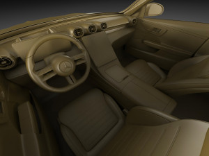 mercedes-benz c-class amg-line 2021 Modelo 3D