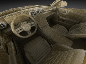 mercedes-benz c-class amg-line 2021 Modelo 3D