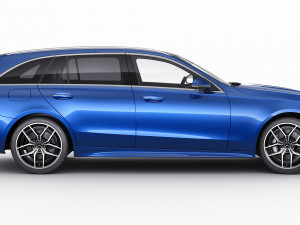 mercedes-benz c-class estate amg-line 2021 3D Модель