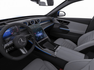 mercedes-benz c-class estate amg-line 2021 3D Модель
