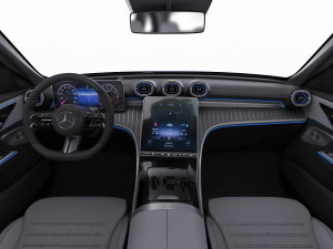 mercedes-benz c-class estate amg-line 2021 3D Модель