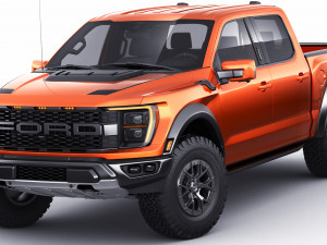 pick-up f-150 2021 raptor 3D Model