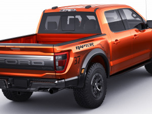 pick-up f-150 2021 raptor 3D Model