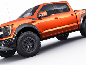 pick-up f-150 2021 raptor 3D Model