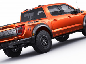 pick-up f-150 2021 raptor 3D Model