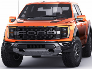 pick-up f-150 2021 raptor 3D Model